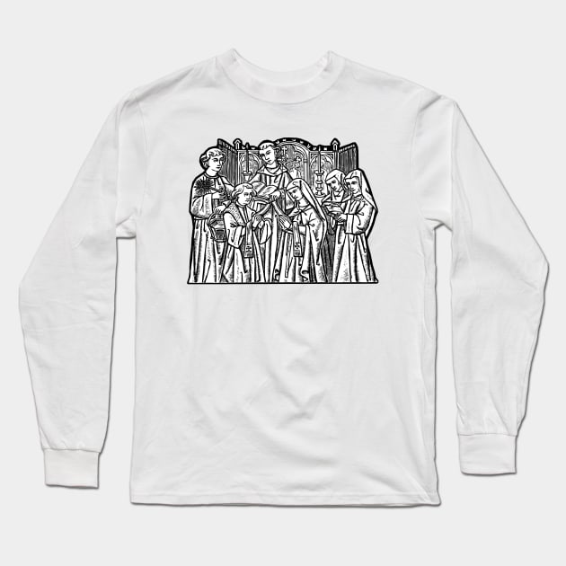 Holy Matrimony Long Sleeve T-Shirt by DeoGratias